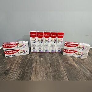 Lot Of 9 Colgate Total Active Prevention Toothpaste Tubes New In Box Gum Protect